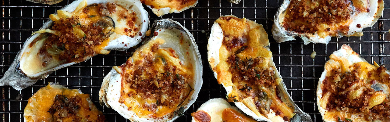 image of grilled oysters