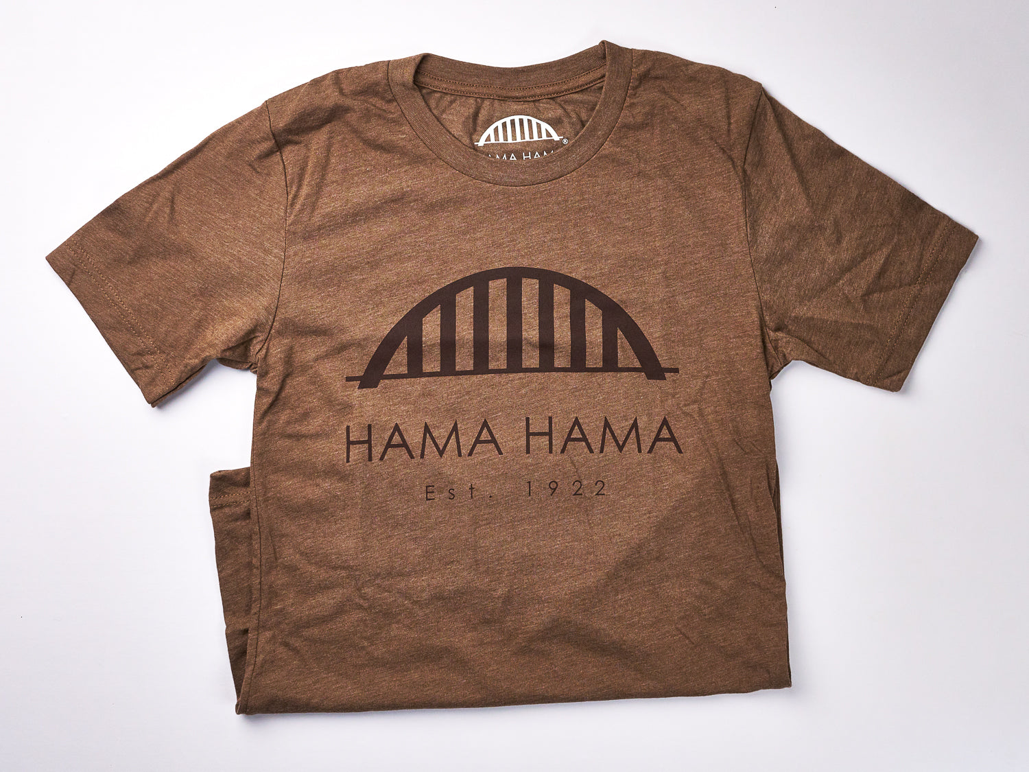 Brown Hama Hama Bridge Tee