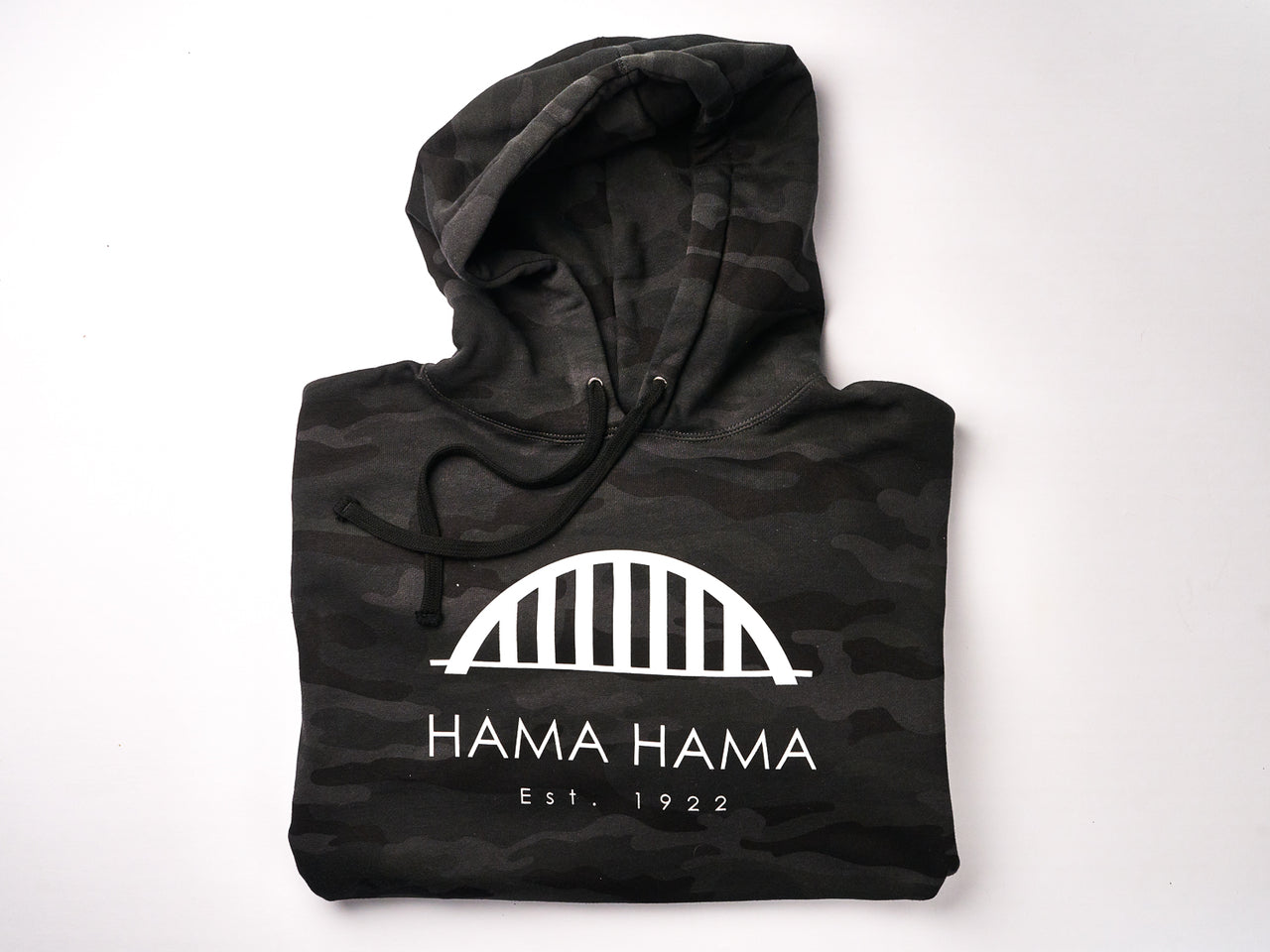 Black Camo Bridge Hoodie