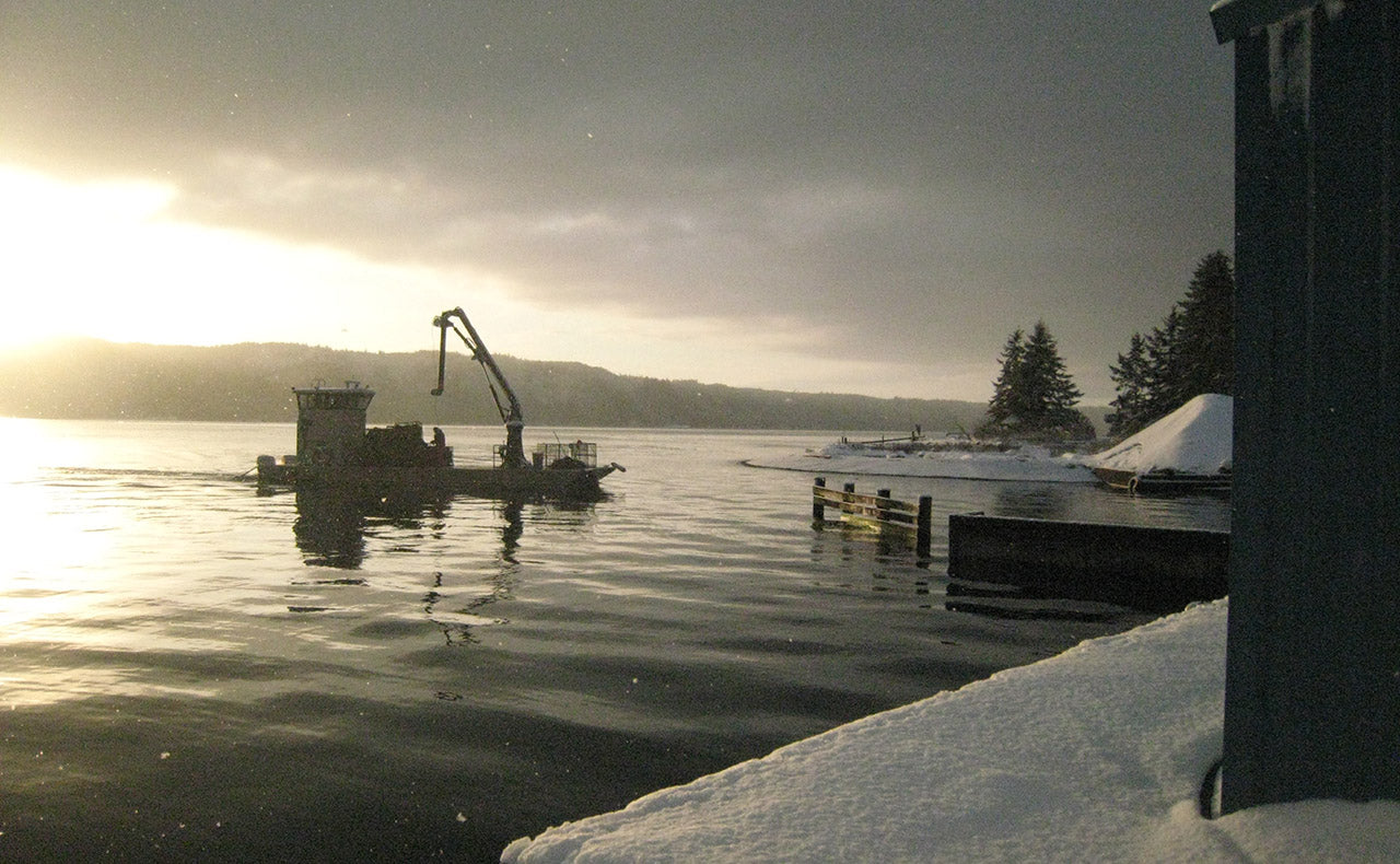 Look Book: Barge in Winter