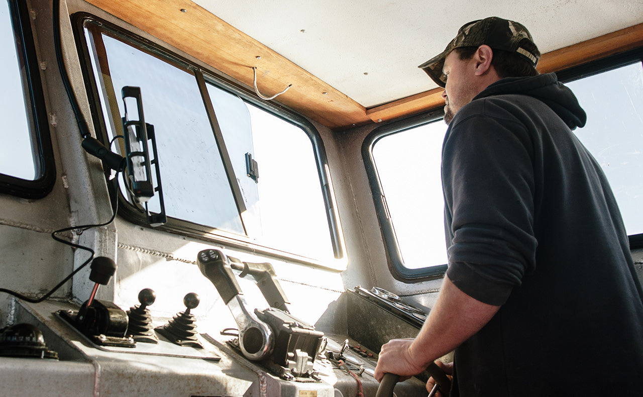 Louie in the Barge, photo by Jeff Scott Shaw